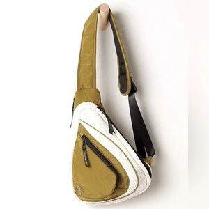 Free People NWT Cold Shoulder Sling Bag Color Margareta